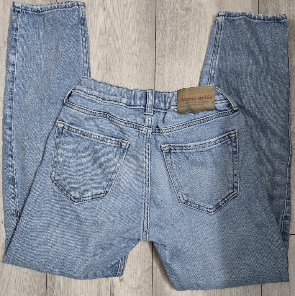 Abercrombie Kids Light Blue Straight Leg Jeans